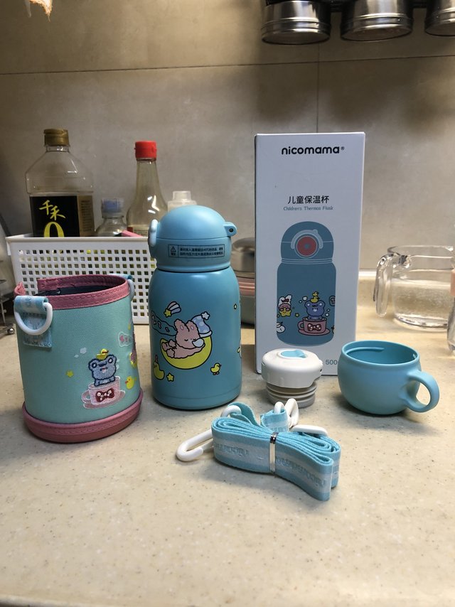 年糕妈妈保温杯，好看