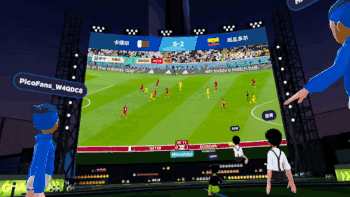用VR眼镜看世界杯是什么感受？解锁看球新姿势，现场氛围感拉满！