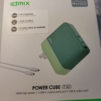 绿色方块IDMIX 140W充电器