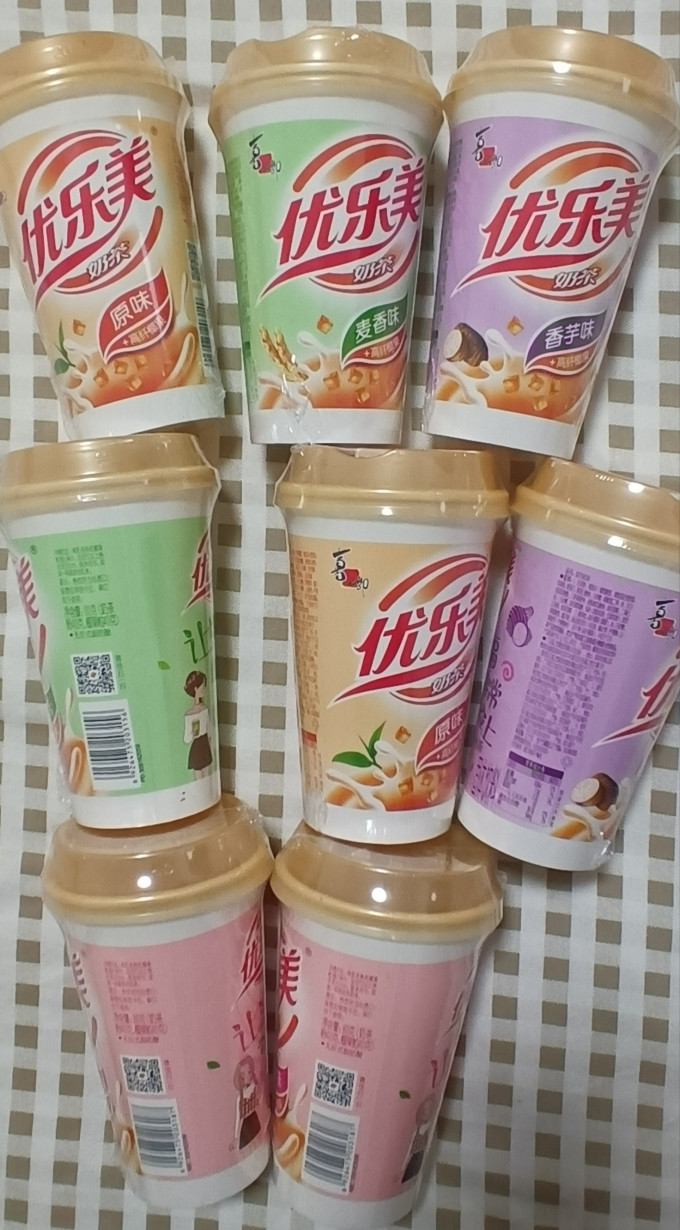 优乐美其他冲饮怎么样 优乐美 经典椰果奶茶80g8杯混合装_什么值得买