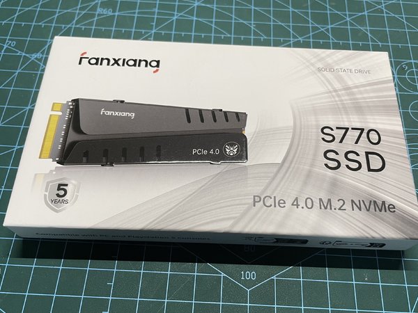 姗姗来迟的梵想S770 2T SSD硬盘