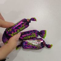 俄罗斯进口糖果kpokaht紫皮糖巧克力
