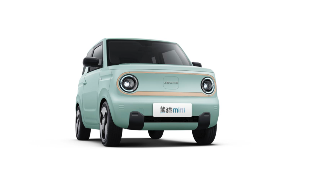 吉利熊猫mini官图发布，双门四座微型电动车