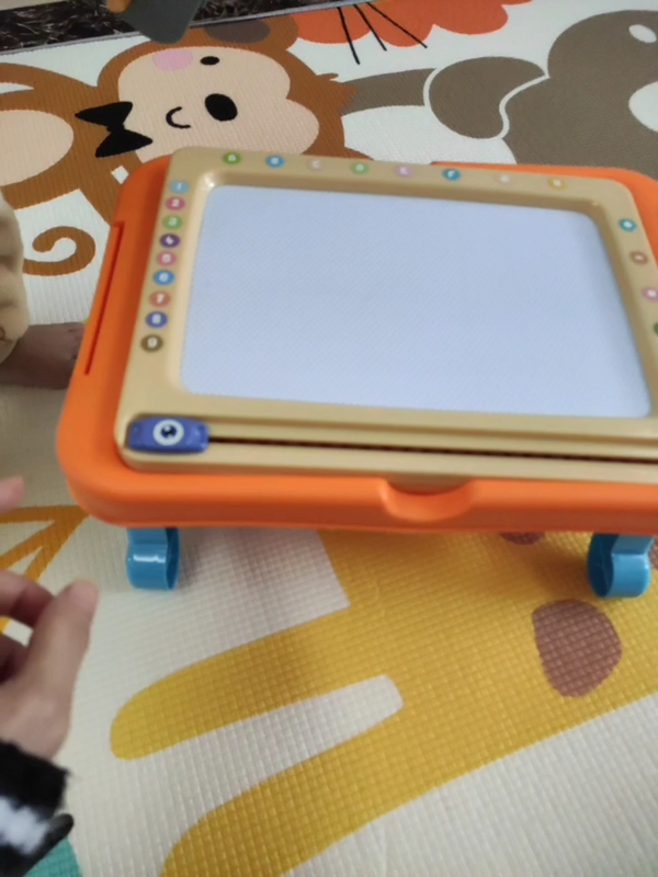 磁性画板积木桌儿童玩具写字板宝宝磁性笔家