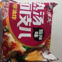 我的宿舍速食之顶大热汤面皮酸辣味