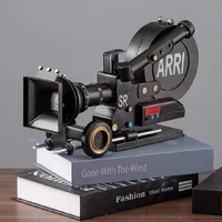 复古老式电影放映机胶片机模型摄影投影机拍照道具橱窗装饰品摆件
