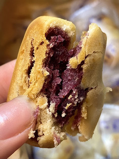 糯唧唧奶呼呼的紫薯饼真的好绝啊啊啊啊