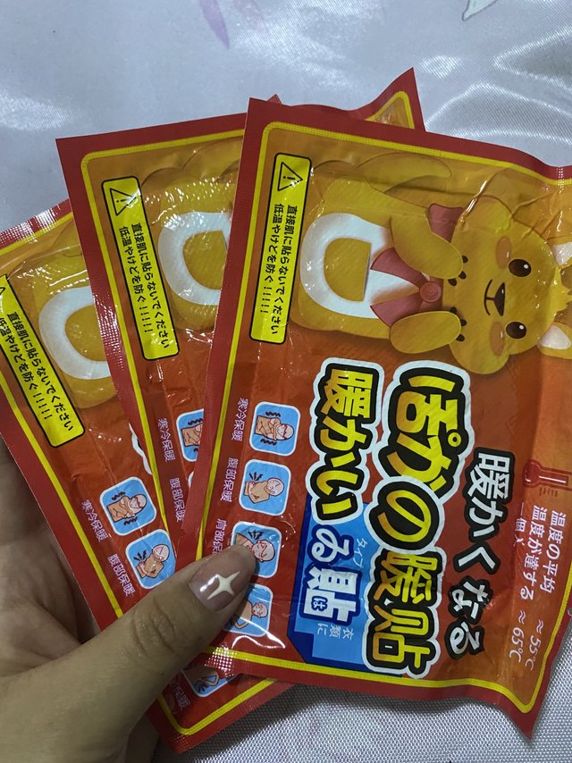 女生和冬天都少不了它 暖宝宝