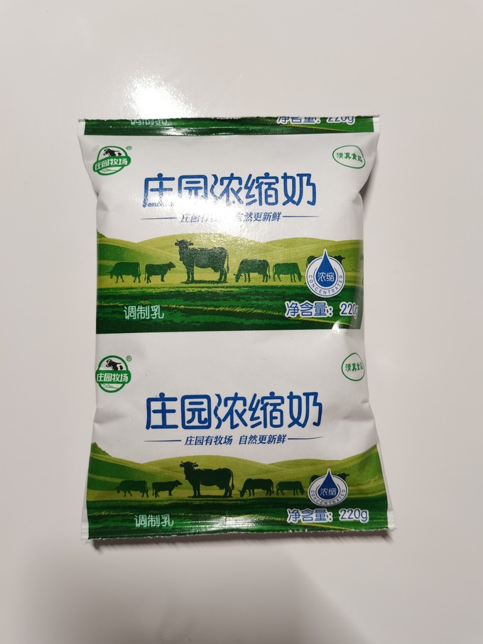 庄园牧场全脂牛奶