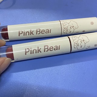咬唇效果就选这两只pinkbear！