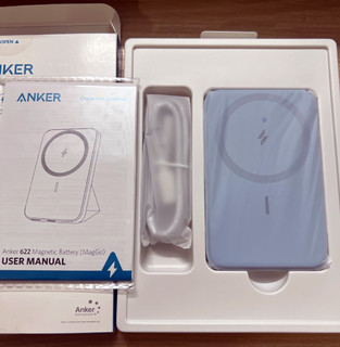 Anker 安克 苹果磁吸充电宝magsafe便携