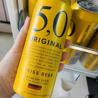 德国5,0小麦白啤酒原装进口啤酒