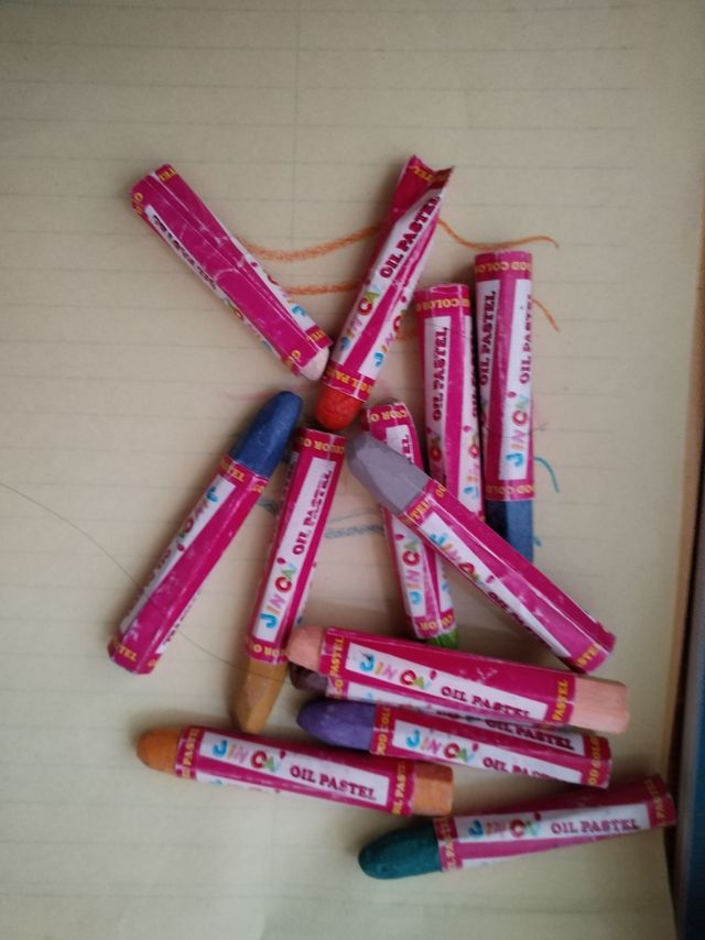  儿童蜡笔油画棒36色彩画笔套装