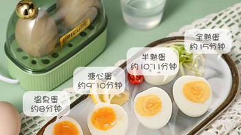 小型煮蛋器多功能蒸蛋器宿舍家用温泉蛋煮鸡蛋机1一个人早餐神器