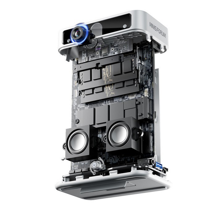 带摄像头的主机：Minisforum 发布 Mars MC560 迷你电脑，基于AMD锐龙平台