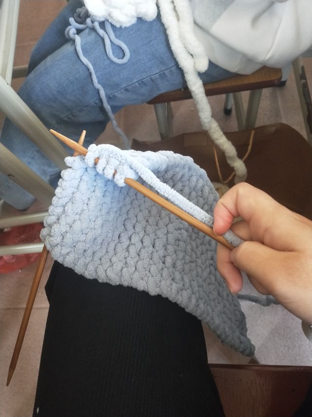 围巾毛线团手工DIY制作