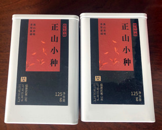 京东京造 正山小种红茶125g*2罐 味道真棒