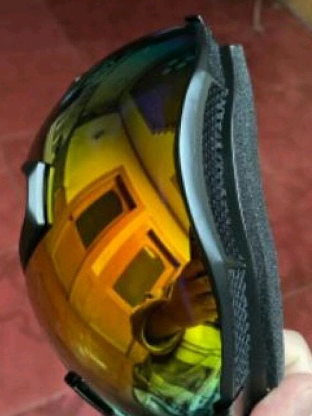 邦士度滑雪镜双层球面防雾镜片