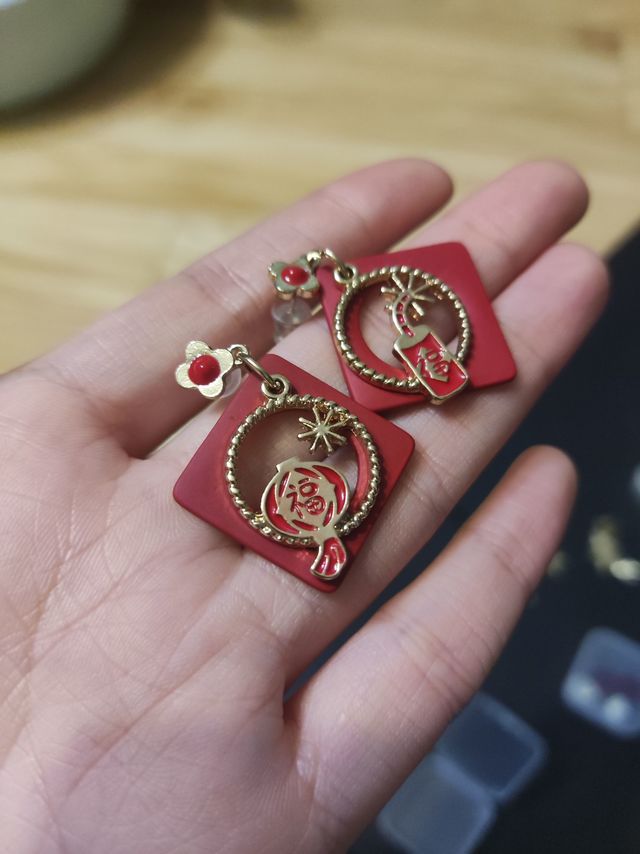 年味儿浓浓的耳环来啦