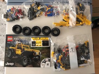 LEGO乐高积木拼装玩具机械组Jeep® 吉普牧马