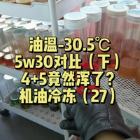 -30℃横向对比5w30状态