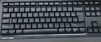 双飞燕笔记本台式电脑无线键盘