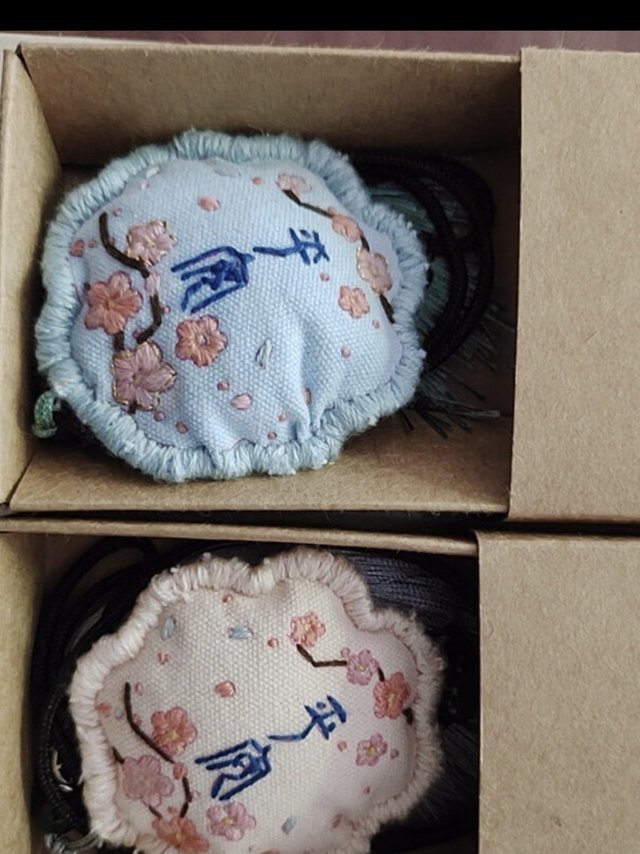 暖猫平安符刺绣diy手工制作平安福材料包