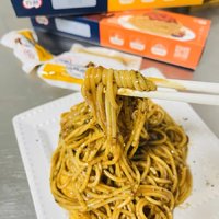 百利意大利面经典黑椒肉酱儿童速食拌面