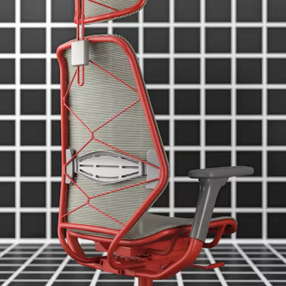 宜家新品电竞椅，精准调整坐姿，让你发挥超常电竞水平