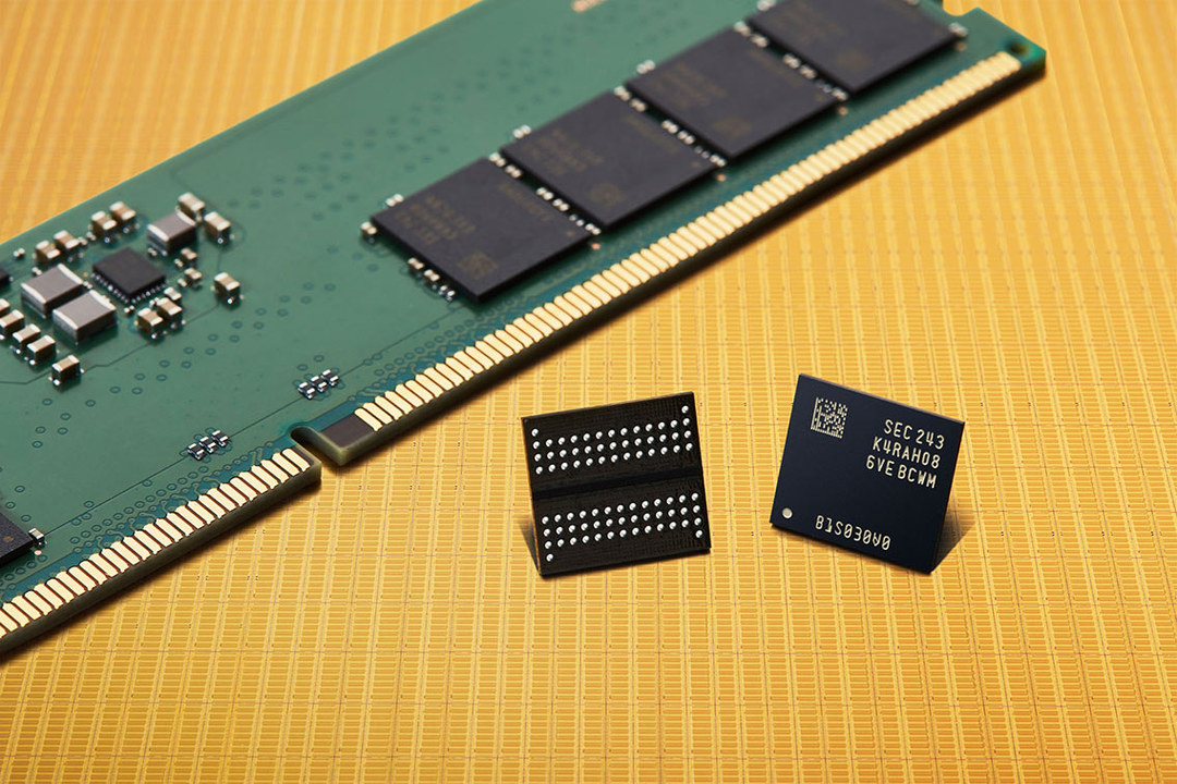 三星开发了业界首款12nm DDR5 DRAM，预计明年开始量产