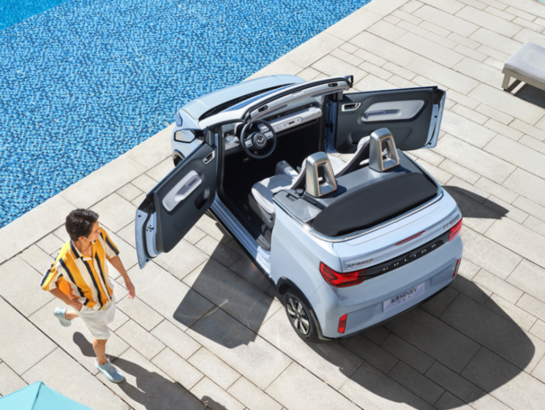 宏光miniev敞篷版即将交付首批车主_新能源车_什么值得买