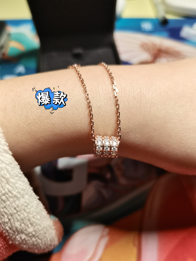 热门爆款小蛮腰纯银项链