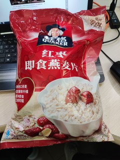 我的午餐，选择桂格红枣即食麦片