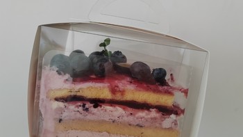 这个蓝莓切块蛋糕真的是百吃不厌