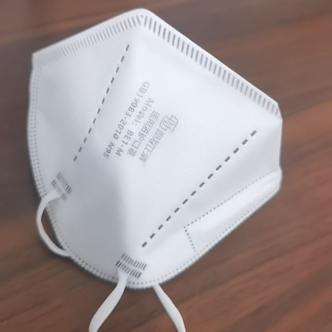 疫情期间注意防护n95口罩戴起来