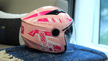 粉色机甲风头盔 Smart4u MH21