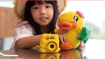  B.Duck 小黄鸭儿童相机宝宝高清数码相机