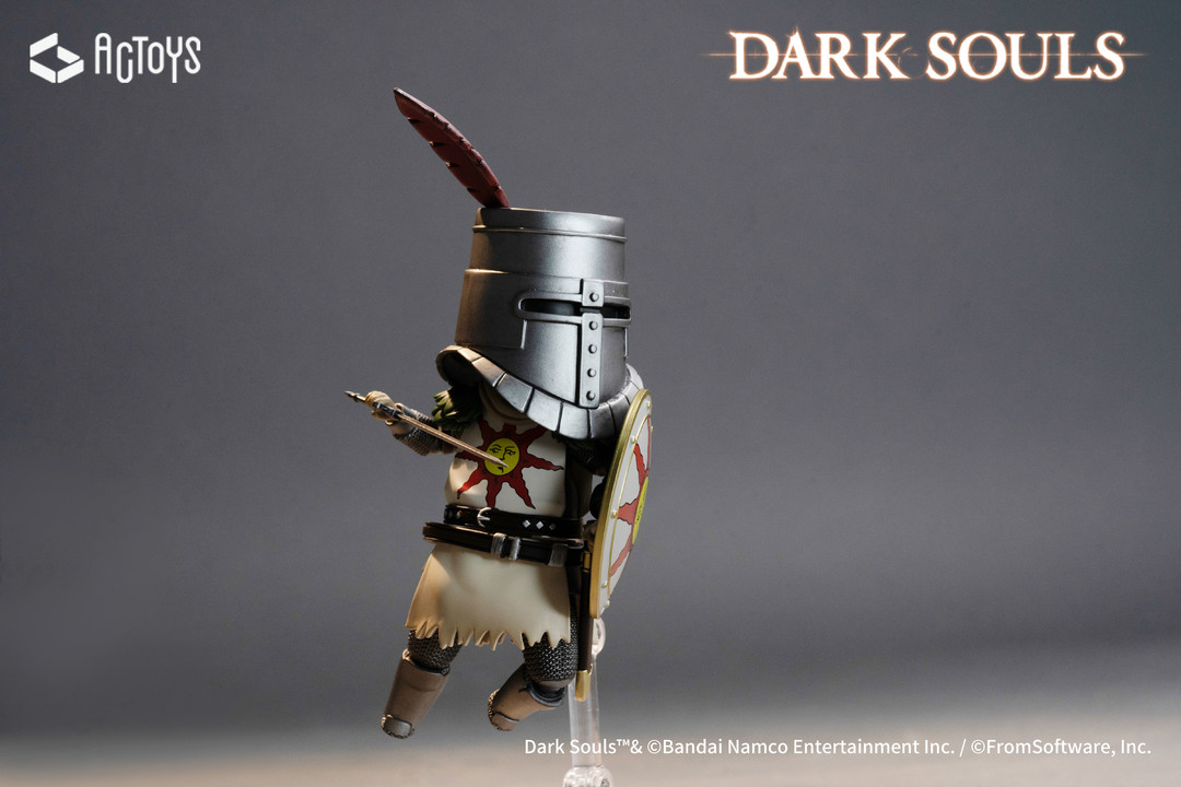 《黑暗之魂》太阳战士索拉尔可动人偶即将推出！Firelink工作室与万代南梦宫中国以及 ACTOYS 联合开发！