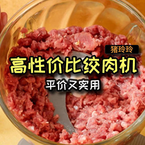 高性价比绞肉机大集合，平价又实用，建议人手一个