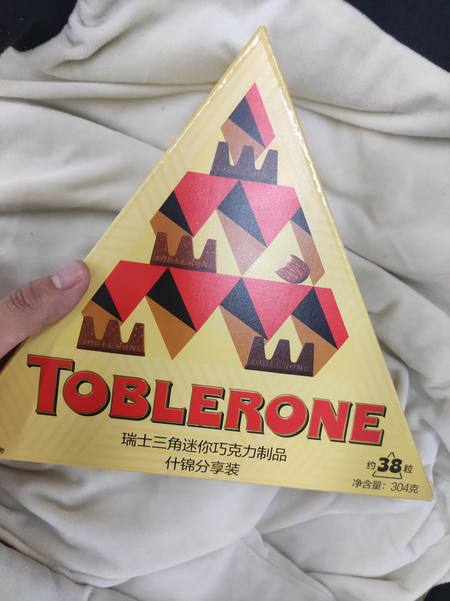 很好吃的瑞士三角迷你巧克力