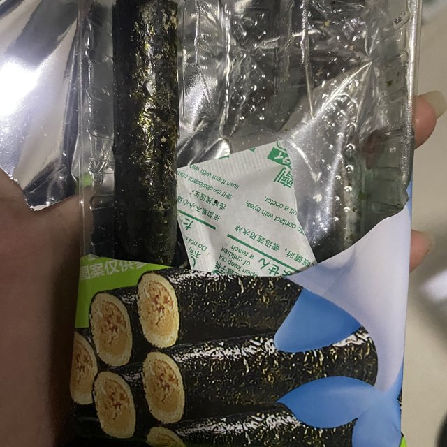 超级好吃的蛋卷海苔