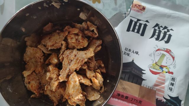 陕西的特色美食：美味的面筋