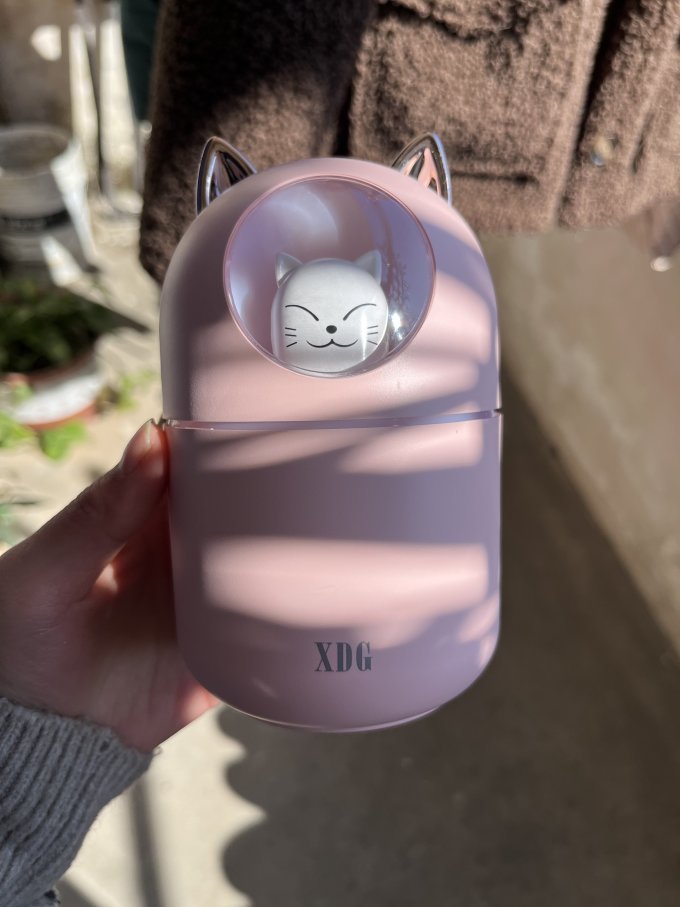 纳米雾化萌宠加湿器(带灯光)