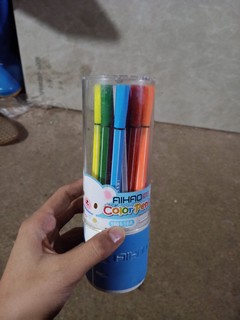 爱好24色可水洗的水彩笔