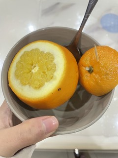 橙子蒸着吃巨好吃，超美味