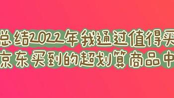 省钱绝活 篇八：总结2022年我通过值得买在京东买到的性价比最高的商品，感谢值得买的厚待