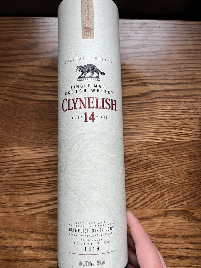 克里尼利基14年，46°单一麦芽苏格兰威士忌元