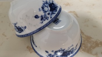 超级耐用的青花瓷小白碗
