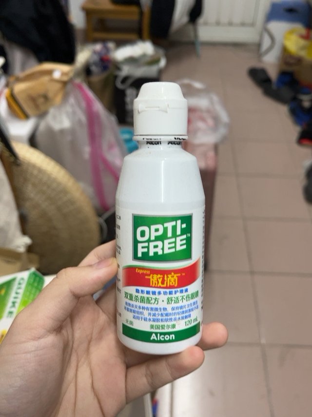 清洗隐形眼镜，我只认他。