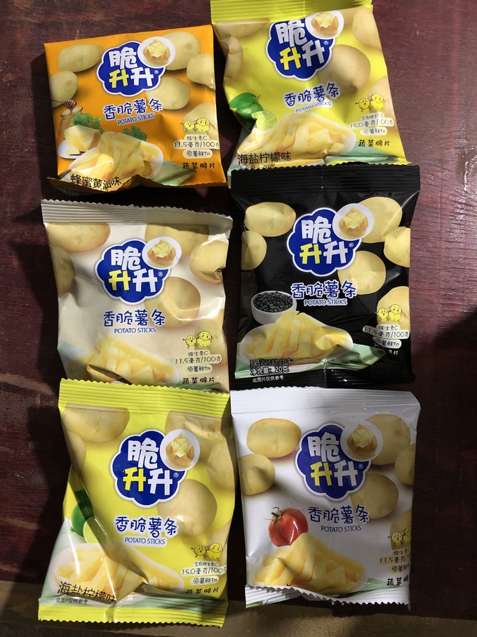 脆升升膨化食品